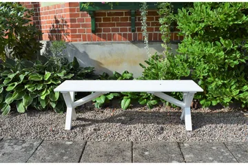 Scottsdale Sittbänk 140 cm Vit - KWA - Möbler - Stolar & fåtöljer - Sittbänk - Hallbänk
