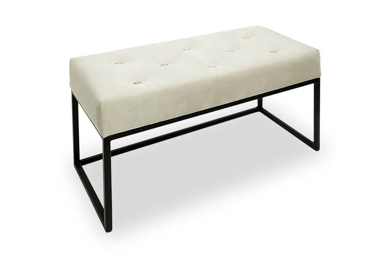 Sego Sittpuff 80x35x42 cm - Beige - Möbler - Stolar & fåtöljer - Sittbänk - Hallbänk