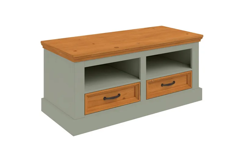 Selma Skobänk 100 cm - Grön - Möbler - Stolar & fåtöljer - Sittbänk - Skobänk & skohylla med bänk