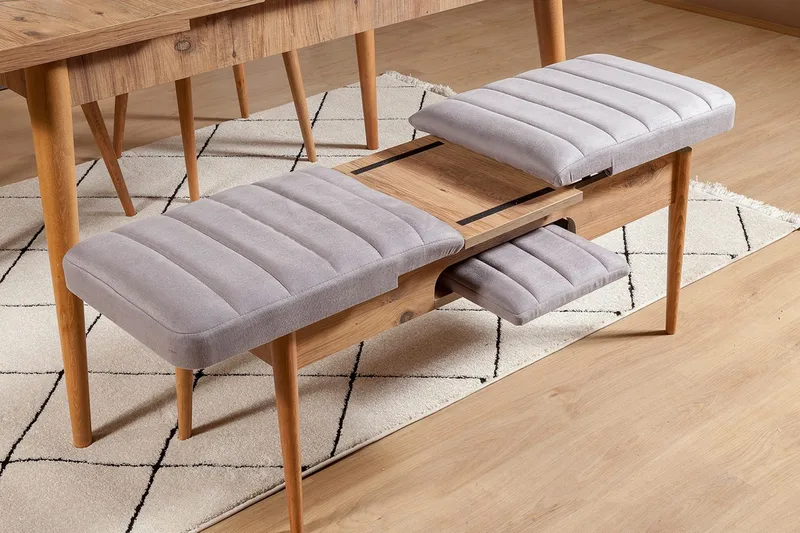 Shundrea Bänk 51 cm - Trä/natur - Möbler - Stolar & fåtöljer - Sittbänk - Hallbänk