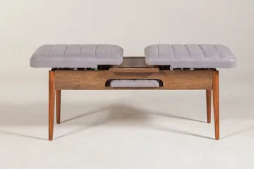 Shundrea Bänk 51 cm - Valnöt - Möbler - Stolar & fåtöljer - Sittbänk - Hallbänk