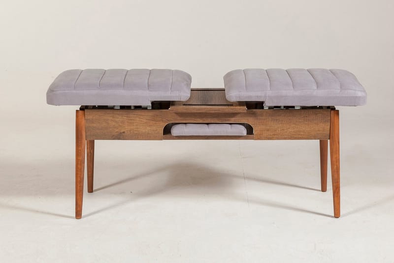 Shundrea Bänk 51 cm - Valnöt - Möbler - Stolar & fåtöljer - Sittbänk - Hallbänk