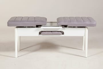 Shundrea Bänk 51 cm - Vit - Möbler - Stolar & fåtöljer - Sittbänk - Hallbänk