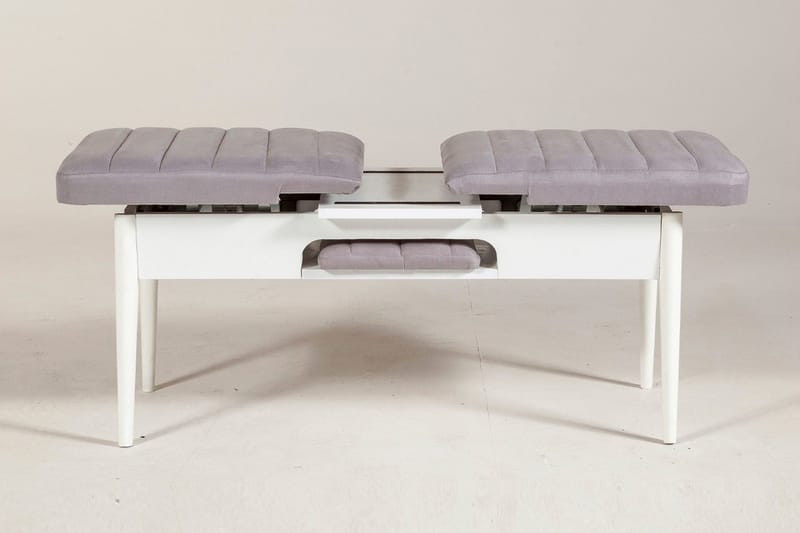 Shundrea Bänk 51 cm - Vit - Möbler - Stolar & fåtöljer - Sittbänk - Hallbänk