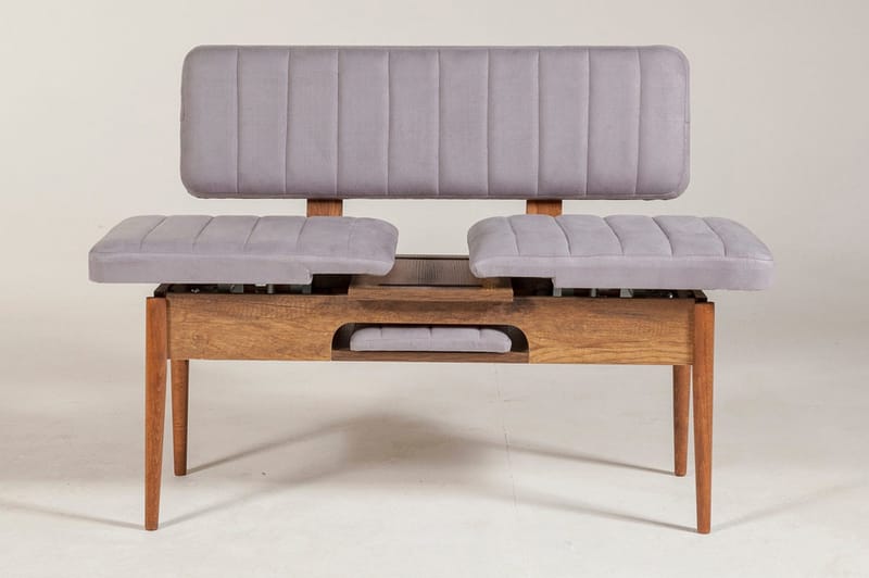 Shundrea Bänk 85 cm - Valnöt - Möbler - Stolar & fåtöljer - Sittbänk