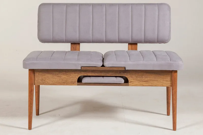 Shundrea Bänk 85 cm - Valnöt - Möbler - Stolar & fåtöljer - Sittbänk