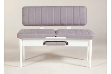 Shundrea Bänk 85 cm - Vit - Möbler - Stolar & fåtöljer - Sittbänk