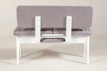 Shundrea Bänk 85 cm - Vit - Möbler - Stolar & fåtöljer - Sittbänk