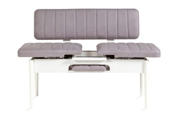 Shundrea Bänk 85 cm - Vit - Möbler - Stolar & fåtöljer - Sittbänk