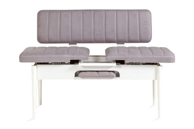 Shundrea Bänk 85 cm - Vit - Möbler - Stolar & fåtöljer - Sittbänk