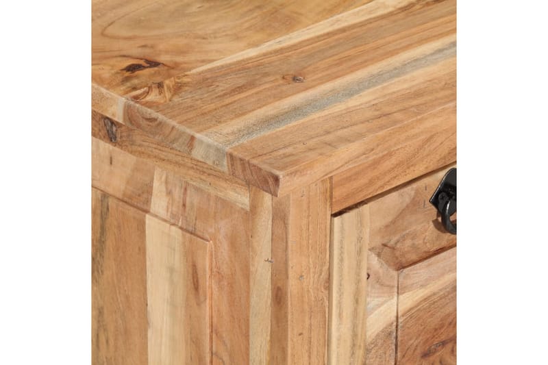 Skobänk 85x40x45 cm massivt akaciaträ - Brun - Möbler - Stolar & fåtöljer - Sittbänk - Skobänk & skohylla med bänk