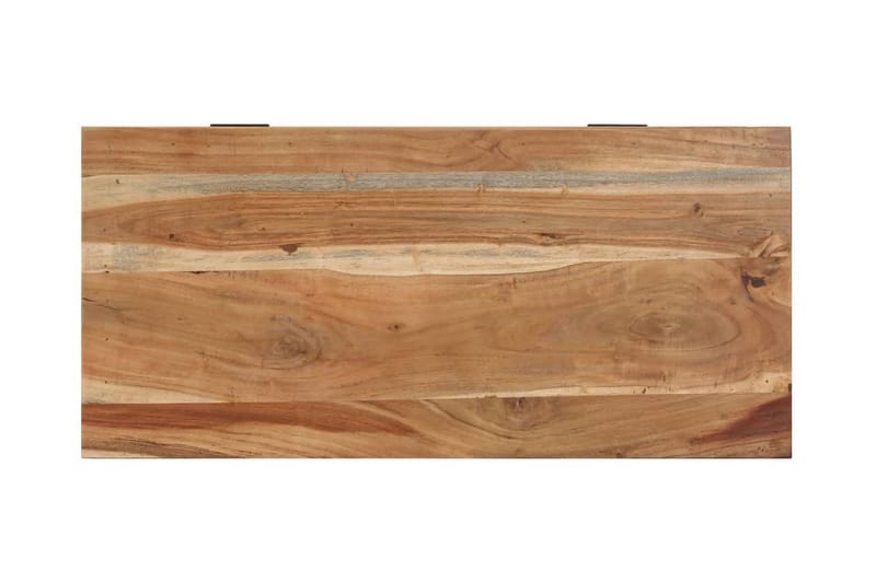 Skobänk 85x40x45 cm massivt akaciaträ - Brun - Möbler - Stolar & fåtöljer - Sittbänk - Skobänk & skohylla med bänk