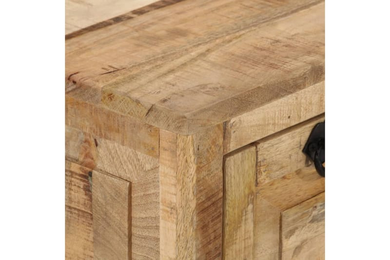 Skobänk 85x40x45 cm massivt mangoträ - Brun - Möbler - Stolar & fåtöljer - Sittbänk - Skobänk & skohylla med bänk