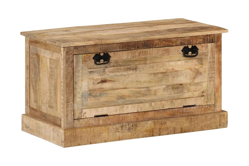 Skobänk 85x40x45 cm massivt mangoträ - Brun - Möbler - Stolar & fåtöljer - Sittbänk - Skobänk & skohylla med bänk