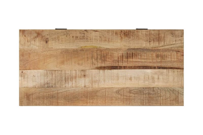 Skobänk 85x40x45 cm massivt mangoträ - Brun - Möbler - Stolar & fåtöljer - Sittbänk - Skobänk & skohylla med bänk