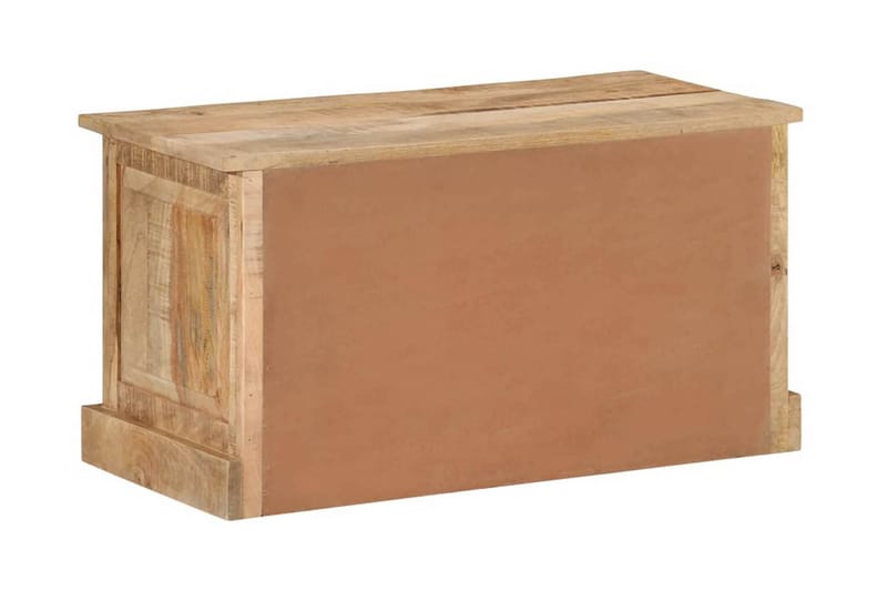 Skobänk 85x40x45 cm massivt mangoträ - Brun - Möbler - Stolar & fåtöljer - Sittbänk - Skobänk & skohylla med bänk