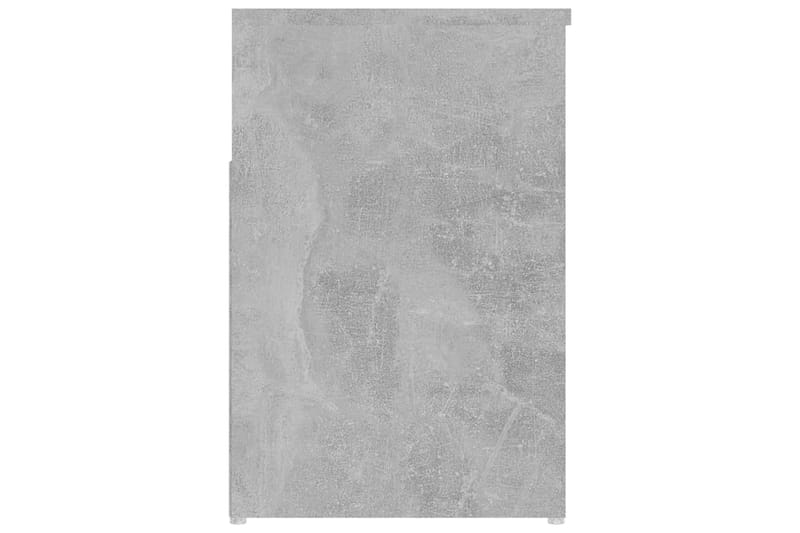 Skobänk betonggrå 80x30x45 cm spånskiva - Betonggrå - Möbler - Stolar & fåtöljer - Sittbänk - Skobänk & skohylla med bänk