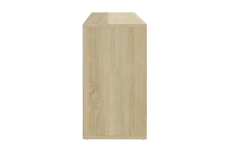 Skobänk sonoma-ek 103x30x54,5 cm spånskiva - Brun - Möbler - Stolar & fåtöljer - Sittbänk - Skobänk & skohylla med bänk