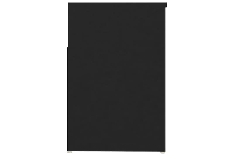 Skobänk svart 80x30x45 cm spånskiva - Svart - Möbler - Stolar & fåtöljer - Sittbänk - Skobänk & skohylla med bänk