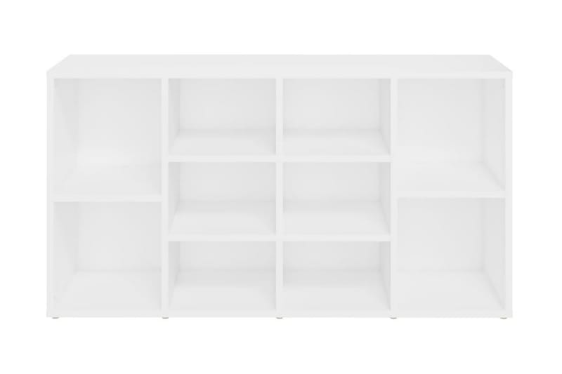 Skobänk vit 103x30x54,5 cm spånskiva - Vit - Möbler - Stolar & fåtöljer - Sittbänk - Skobänk & skohylla med bänk