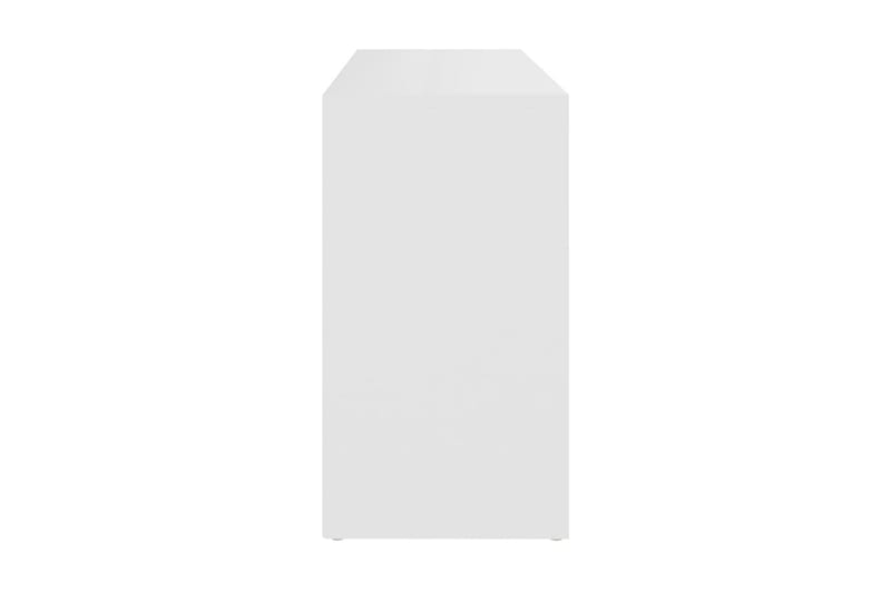 Skobänk vit 103x30x54,5 cm spånskiva - Vit - Hallförvaring - Skobänk & skohylla med bänk