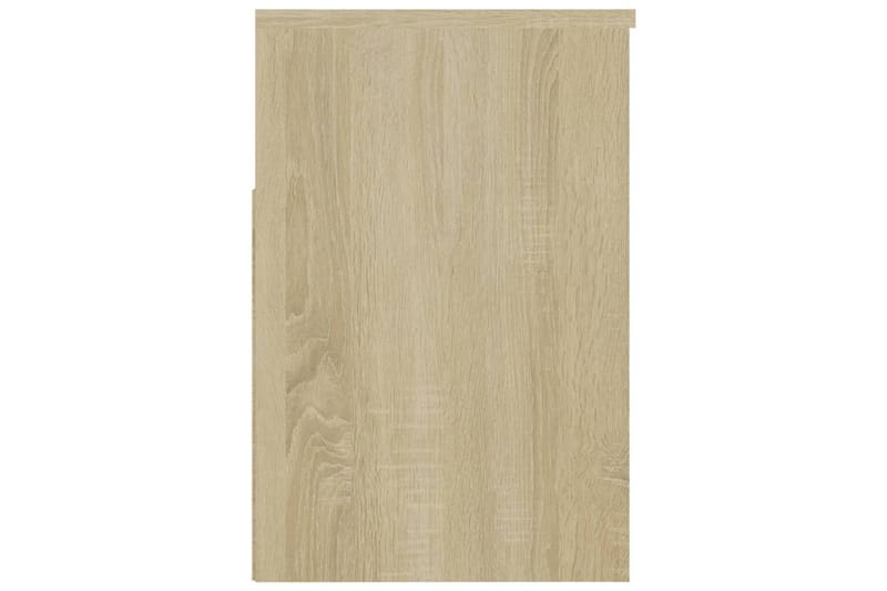Skobänk sonoma-ek 60x30x45 cm spånskiva - Brun - Möbler - Stolar & fåtöljer - Sittbänk - Skobänk & skohylla med bänk