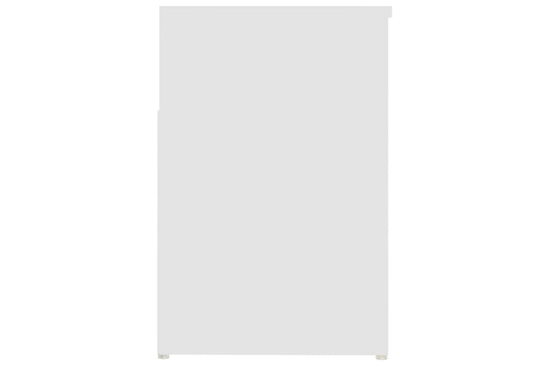 Skobänk vit 80x30x45 cm spånskiva - Vit - Möbler - Stolar & fåtöljer - Sittbänk - Skobänk & skohylla med bänk