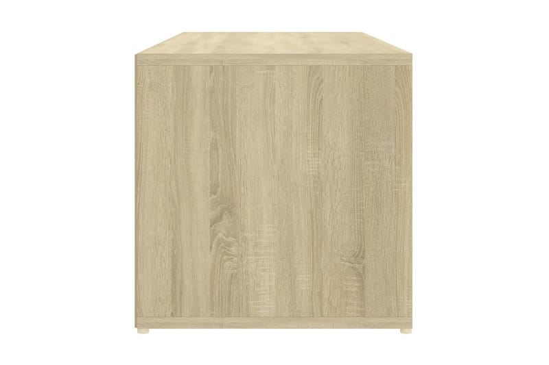 Skoförvaringsbänk sonoma-ek 105x35x35 cm spånskiva - Brun - Möbler - Stolar & fåtöljer - Sittbänk - Skobänk & skohylla med bänk