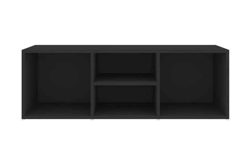 Skoförvaringsbänk svart 105x35x35 cm spånskiva - Svart - Möbler - Stolar & fåtöljer - Sittbänk - Skobänk & skohylla med bänk