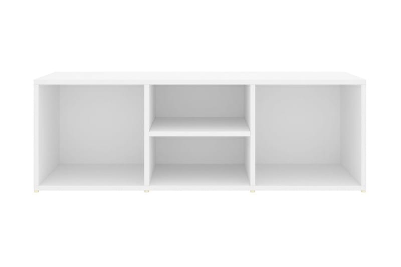Skoförvaringsbänk vit 105x35x35 cm spånskiva - Vit - Möbler - Stolar & fåtöljer - Sittbänk - Skobänk & skohylla med bänk