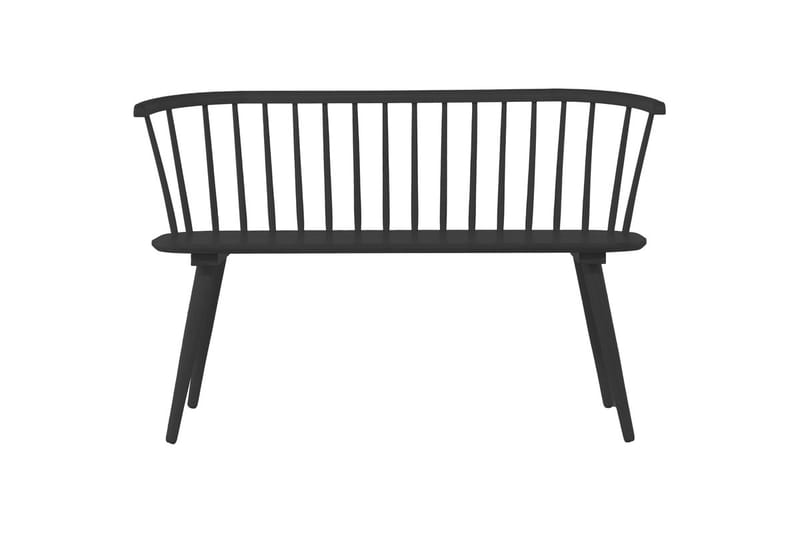 Soffbänk Bobby 120 cm i Trä - Svart - Möbler - Stolar & fåtöljer - Sittbänk