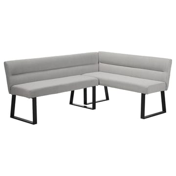 Stafford 4-sits L-formad Sittbänk med rygg - Ljusgrå - Möbler - Stolar & fåtöljer - Sittbänk