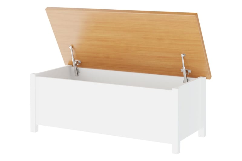 Storys Skobänk 99 cm - Vit - Möbler - Stolar & fåtöljer - Sittbänk - Skobänk & skohylla med bänk