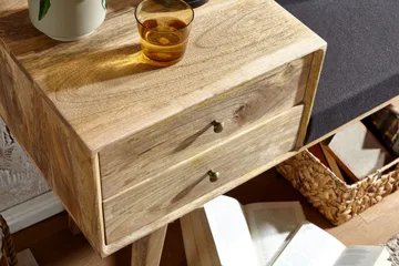Tultered Sittbänk 120 cm - Brun - Möbler - Stolar & fåtöljer - Sittbänk - Hallbänk - Hallbänk med förvaring