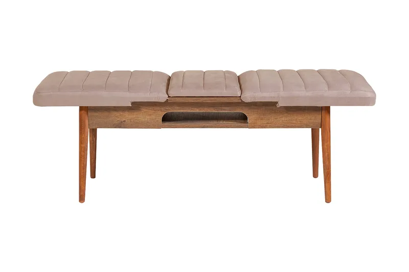 Valsot Sittbänk 110 cm - Brun - Möbler - Stolar & fåtöljer - Sittbänk - Hallbänk