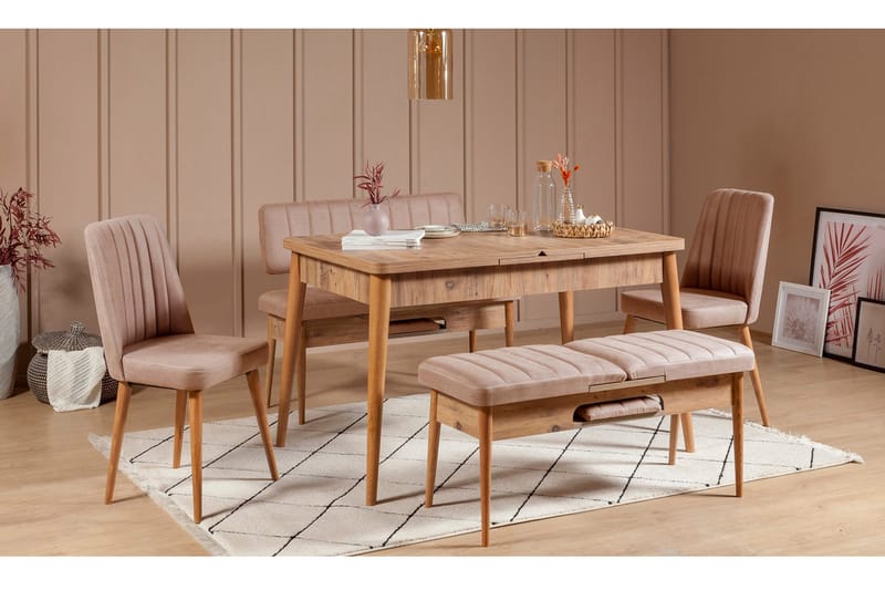 Valsot Sittbänk 110 cm - Natur - Möbler - Stolar & fåtöljer - Sittbänk - Hallbänk