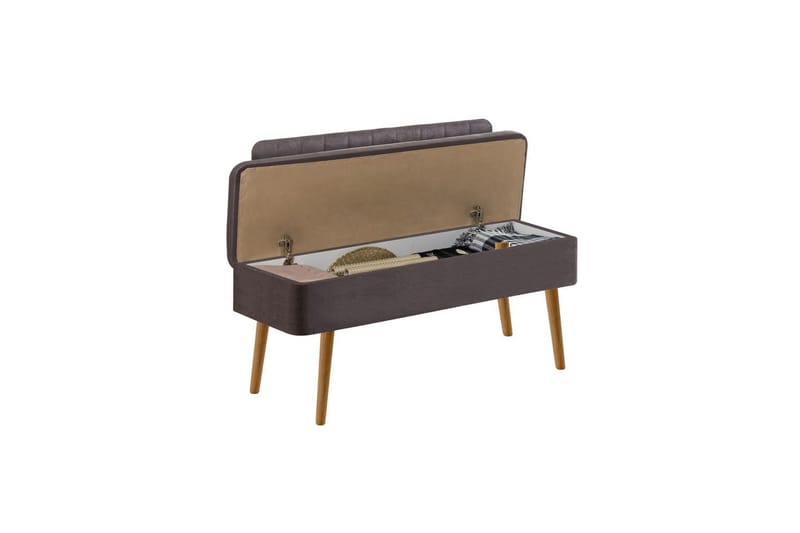 Valsot Sittbänk 110 cm - Natur/Antracit - Möbler - Stolar & fåtöljer - Sittbänk - Hallbänk