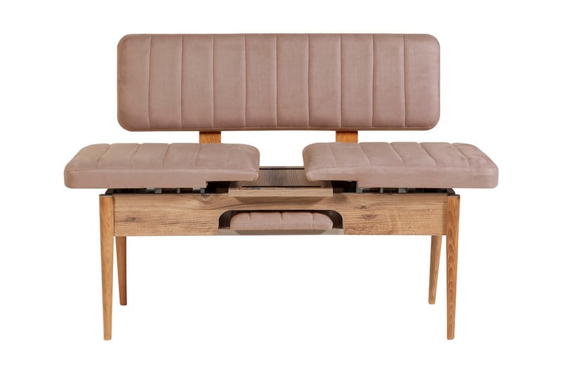 Valsot Sittbänk 110 cm - Trä/natur/Grå - Möbler - Stolar & fåtöljer - Sittbänk