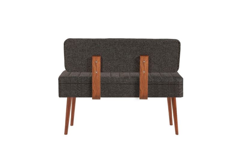 Valsot Sittbänk 110 cm - Valnöt/Antracit - Möbler - Stolar & fåtöljer - Sittbänk - Hallbänk