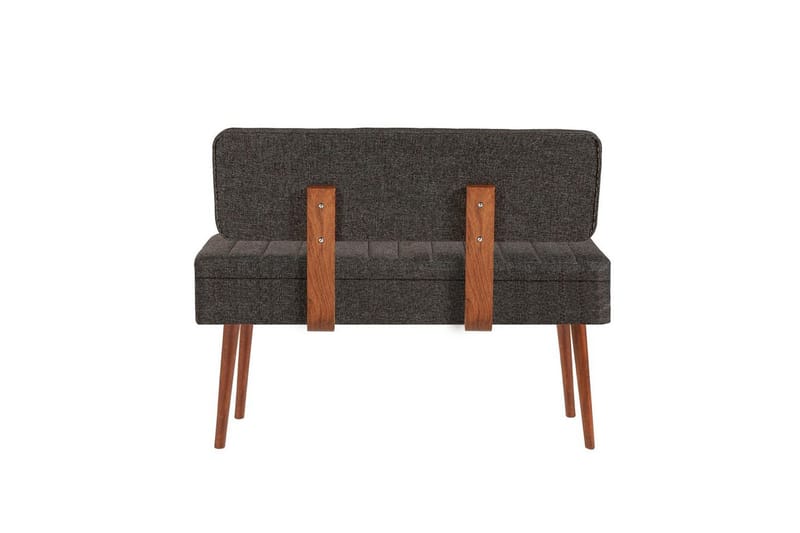 Valsot Sittbänk 110 cm - Valnöt/Antracit - Möbler - Stolar & fåtöljer - Sittbänk
