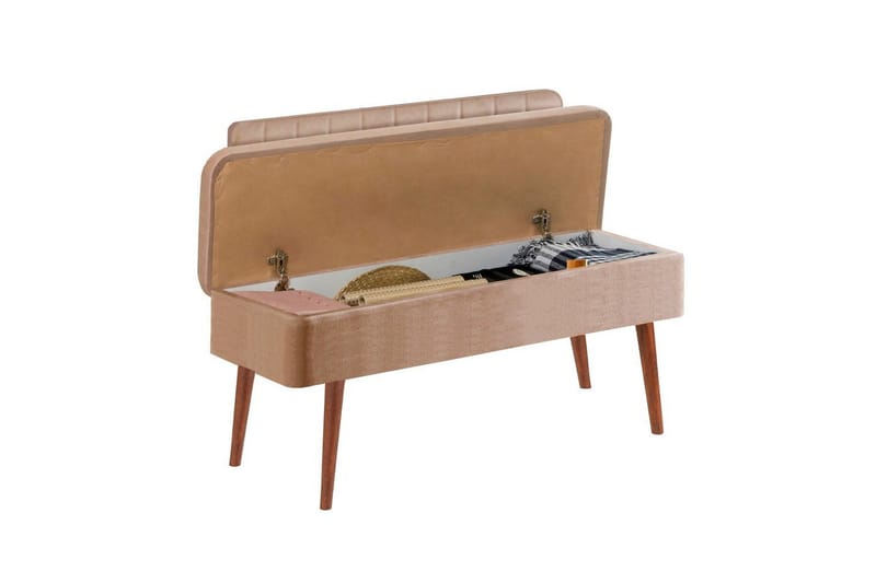 Valsot Sittbänk 110 cm - Valnöt/Sten - Möbler - Stolar & fåtöljer - Sittbänk