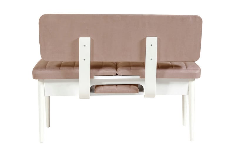 Valsot Sittbänk 110 cm - Vit/Grå - Möbler - Stolar & fåtöljer - Sittbänk