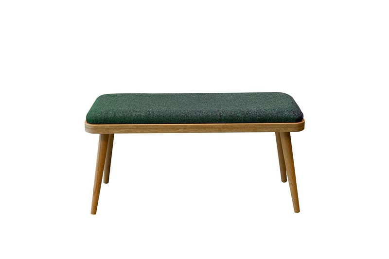 Valsot Sittbänk 33 cm - Ek/Grön - Möbler - Stolar & fåtöljer - Sittbänk - Hallbänk