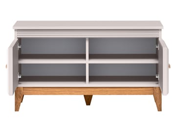 Zeylor Skoskåp - beige, naturlig ek och guld-koppar - Möbler - Stolar & fåtöljer - Sittbänk - Skobänk & skohylla med bänk