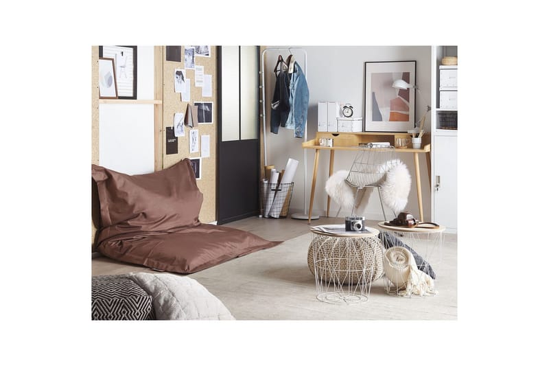 Sittsäck Fuzzy Brun, 140x180x20 cm - Brun, 140x180x20 cm - Möbler - Stolar & fåtöljer - Sittsäck & sackosäck