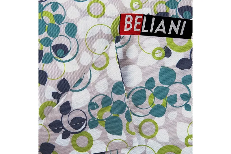 Sittsäck Fuzzy Flerfärgad, vit, blå, grön, grå, 140x180x20 cm - Flerfärgad, vit, blå, grön, grå, 140x180x20 cm - Möbler - Stolar & fåtöljer - Sittsäck & sackosäck