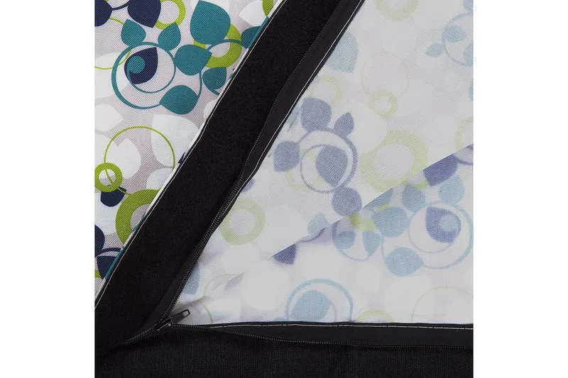 Sittsäck Fuzzy Flerfärgad, vit, blå, grön, grå, 140x180x20 cm - Flerfärgad, vit, blå, grön, grå, 140x180x20 cm - Möbler - Stolar & fåtöljer - Sittsäck & sackosäck