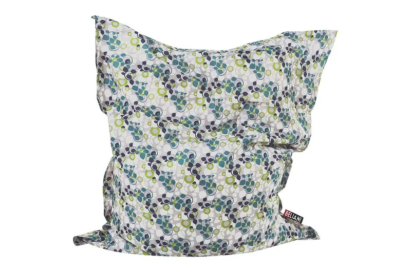 Sittsäck Fuzzy Flerfärgad, vit, blå, grön, grå, 140x180x20 cm - Flerfärgad, vit, blå, grön, grå, 140x180x20 cm - Möbler - Stolar & fåtöljer - Sittsäck & sackosäck