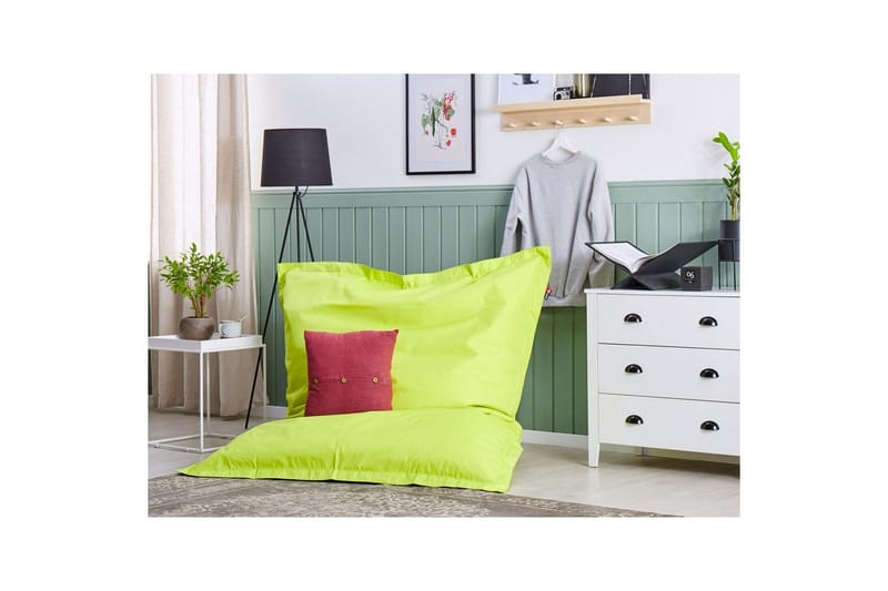 Sittsäck Fuzzy Grön, 140x180x20 cm - Grön, 140x180x20 cm - Möbler - Stolar & fåtöljer - Sittsäck & sackos äck