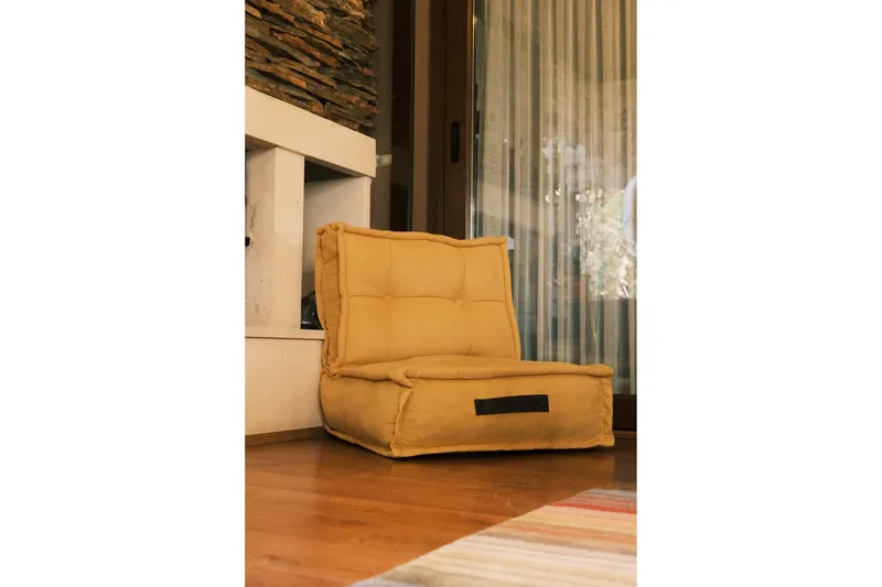 Rambarose Sittsäck 60 cm - Senap - Möbler - Stolar & fåtöljer - Sittsäck & sackosäck